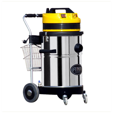 تصویر  جارو برقی صنعتی سه موتوره کارواشی (با کالسکه فلزی) C83 WD eco با موتور آمیتک چین