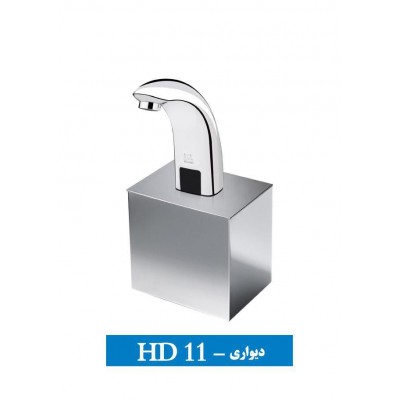 تصویر  شیر آب اتوماتیک کروم بلندا مدل HD11