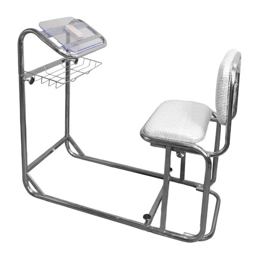 صندلی نماز فلزی کریستال ( امکان تنظیم اجزا )